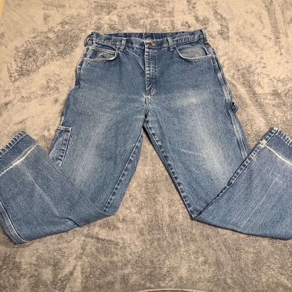 Bulwark Protective Apparel Men's Carpenter Jeans Workwear Size 38x34